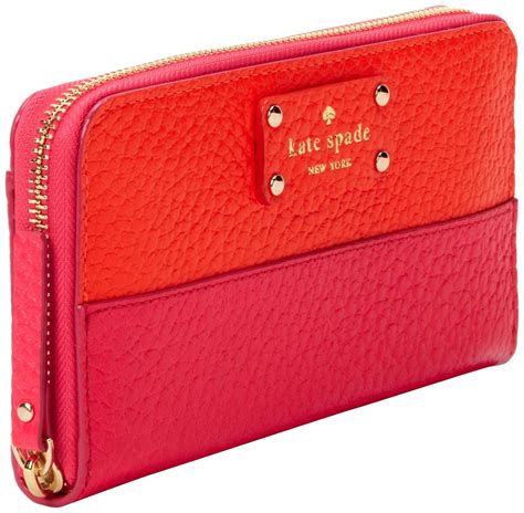 rfid wallet women's kate spade